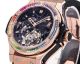 Swiss Super Clone Hublot Big Bang Real Tourbillon 44 mm Watch in Rose Gold Rainbow Bezel (3)_th.jpg